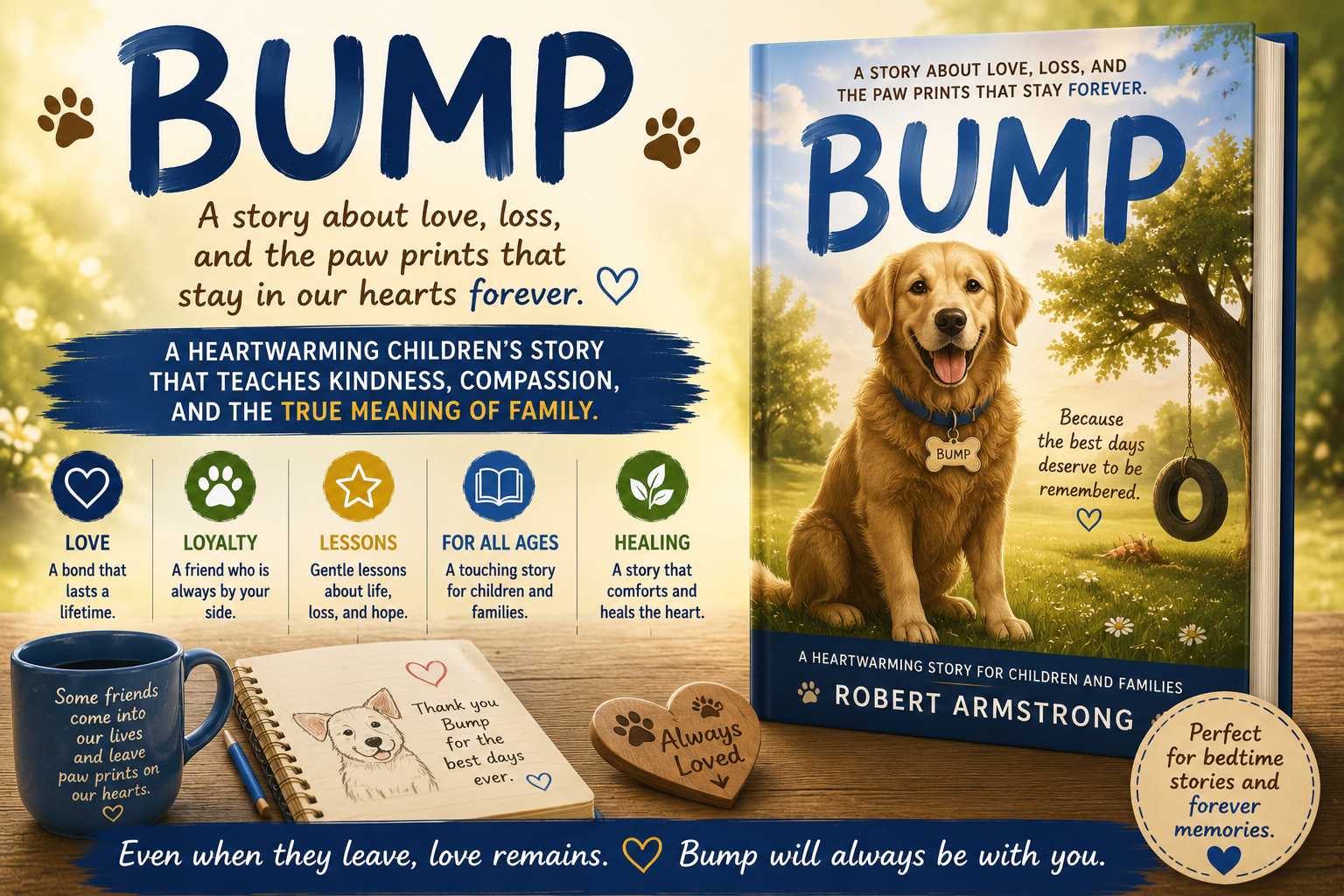 Bump: A Heartwarming Children’s Story About Love, Loss, and Forever Memories