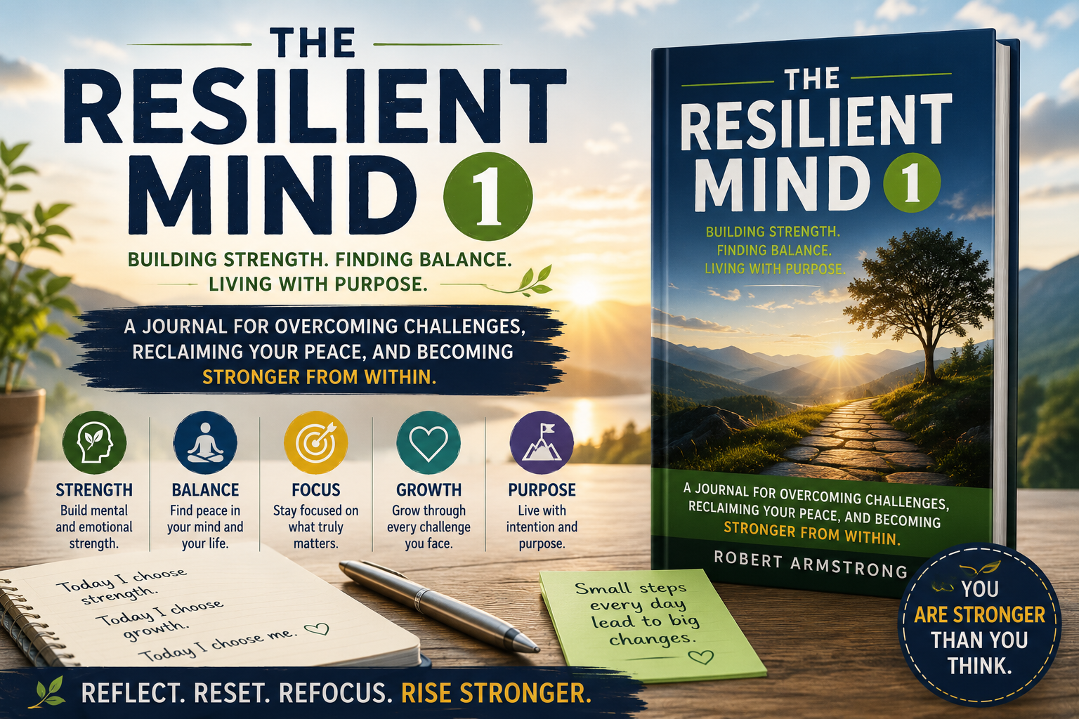The Resilient Mind 1: Building Strength, Finding Balance, and Living with Purpose