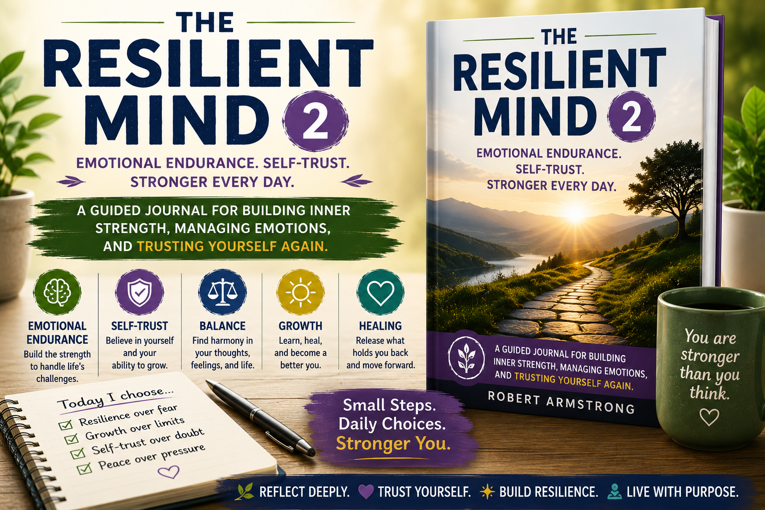 The Resilient Mind 2: Emotional Endurance, Self-Trust, and Becoming Stronger Every Day