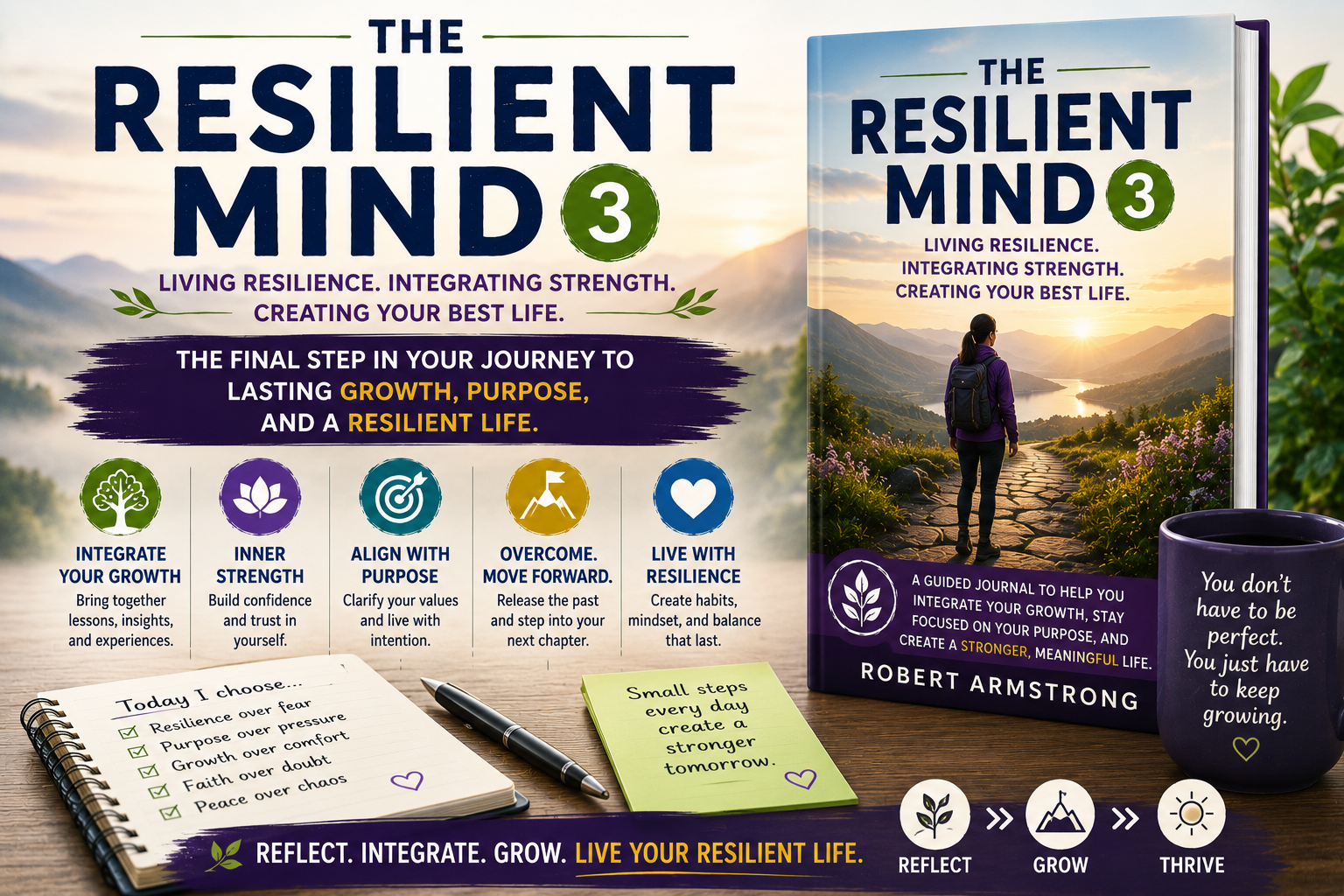 The Resilient Mind 3: Heal Deeper, Grow Stronger, Live with Purpose
