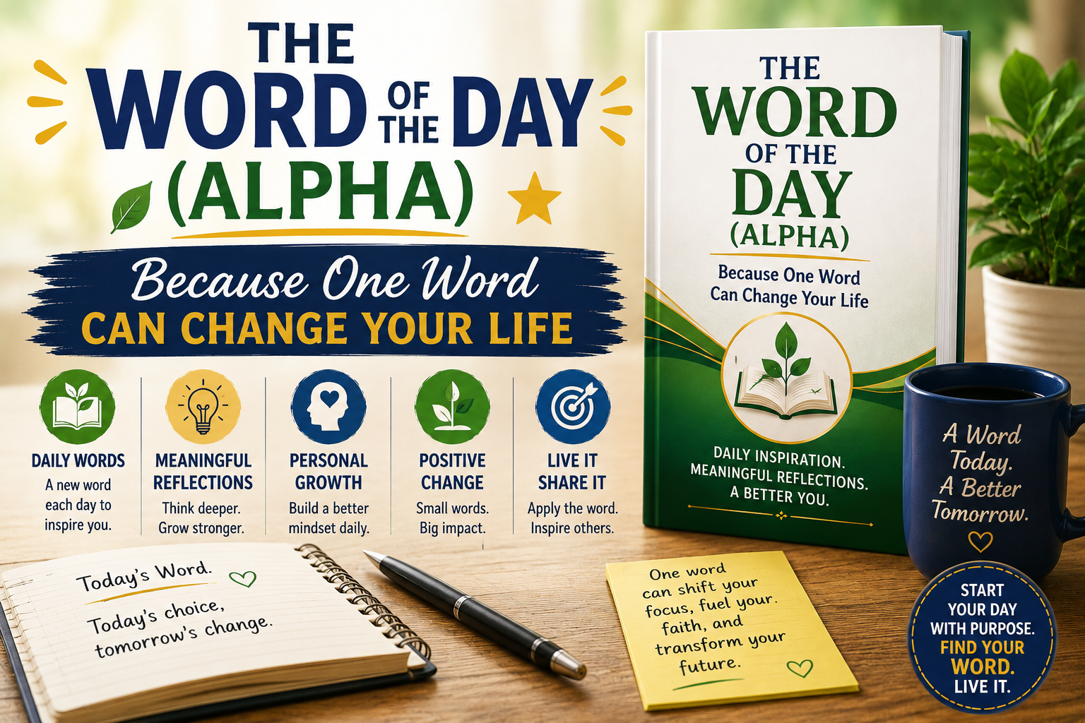 The Word of the Day (Alpha): Because One Word Can Change Your Life